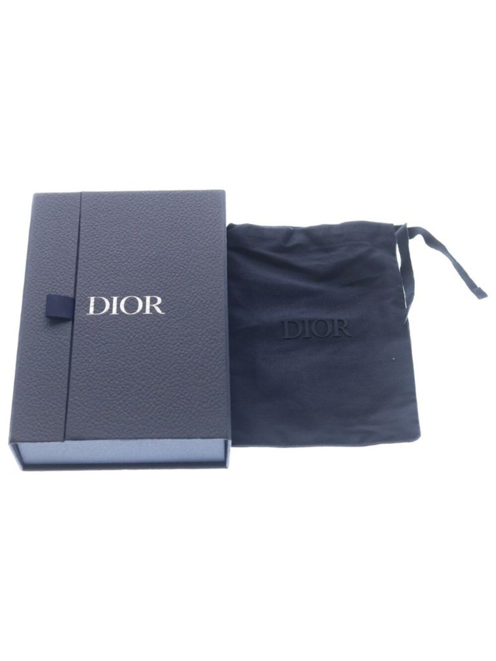 Dior Saddle Oblique Black Pattern Flap Card Case with Neck Strap Mini Shoulder - Picture 6 of 6